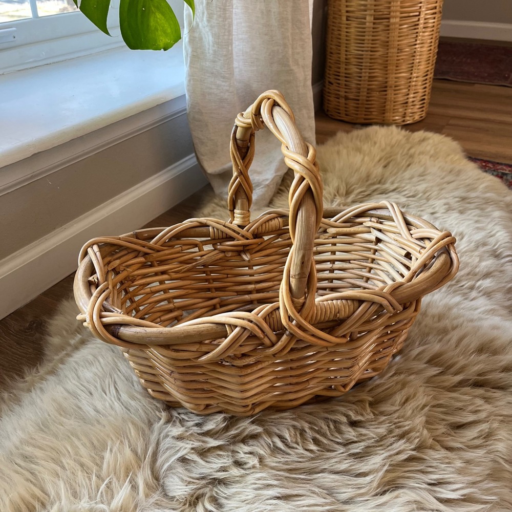 Vintage Wicker Basket